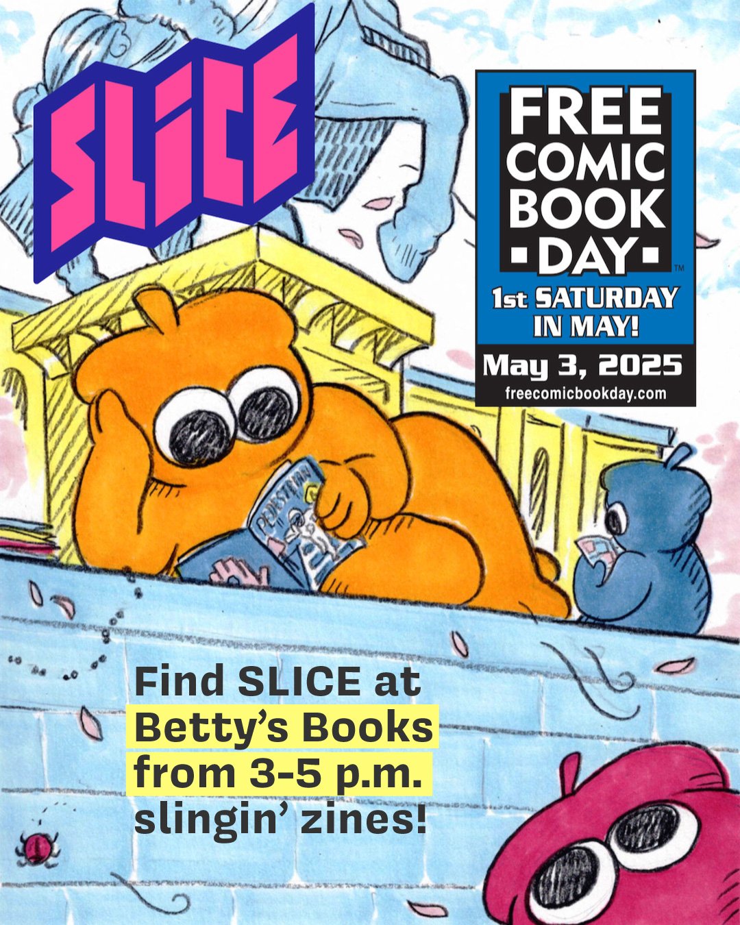 Free Comic Book Day with Betty's Books