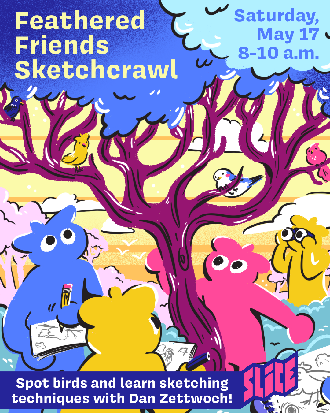 Feathered Friends Sketchcrawl