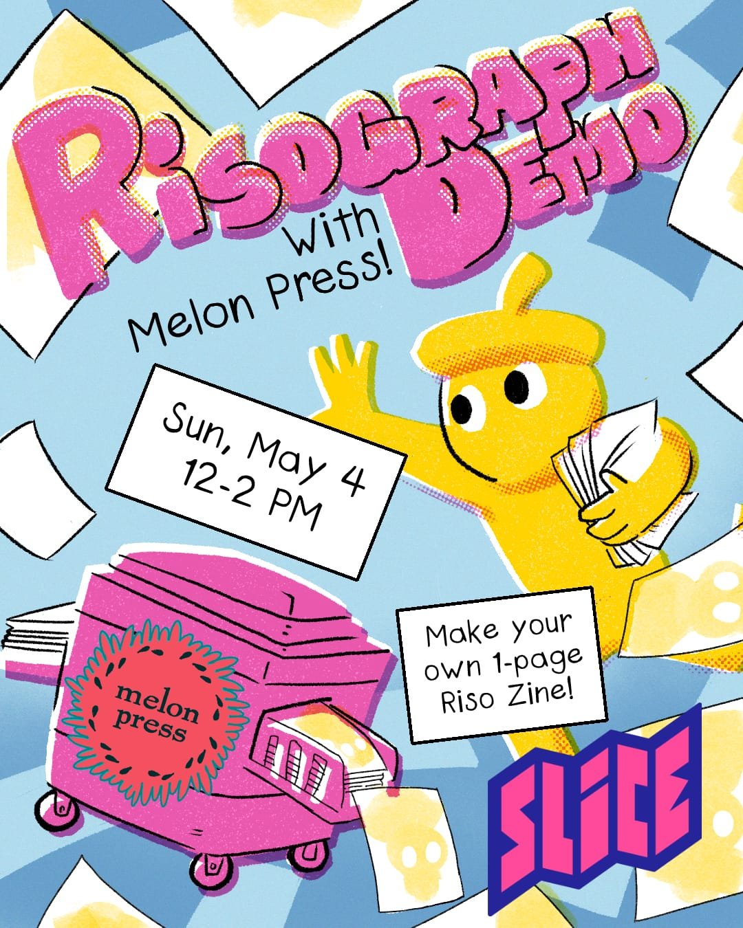 Risograph Zines with Melon Press