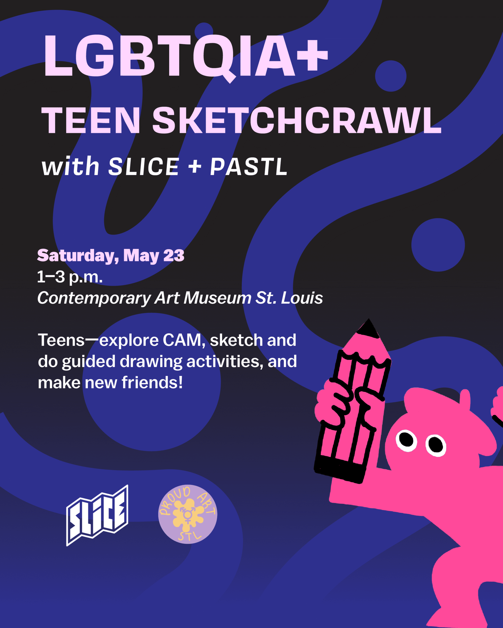 LGBTQIA+ Teen Sketchcrawl